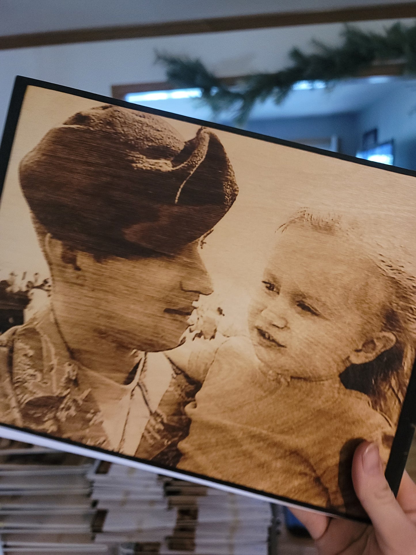 Dad and daughter