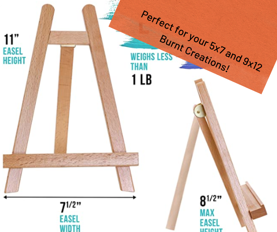 ArtRight Wooden Mini Easel Stand 10 for Painting & Display Purposes (Set  of 8) - Small Handmade