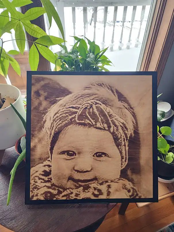 Customizable Wood Burned Photos | Custom Wood Photo Gifts Made in USA ...