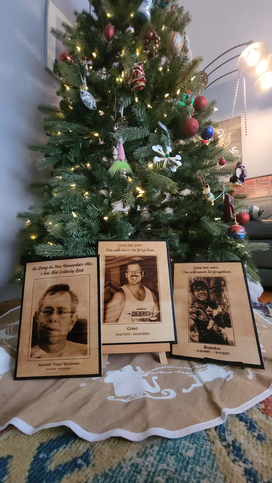 Wood Burnt Photo *Size 9x12* - 