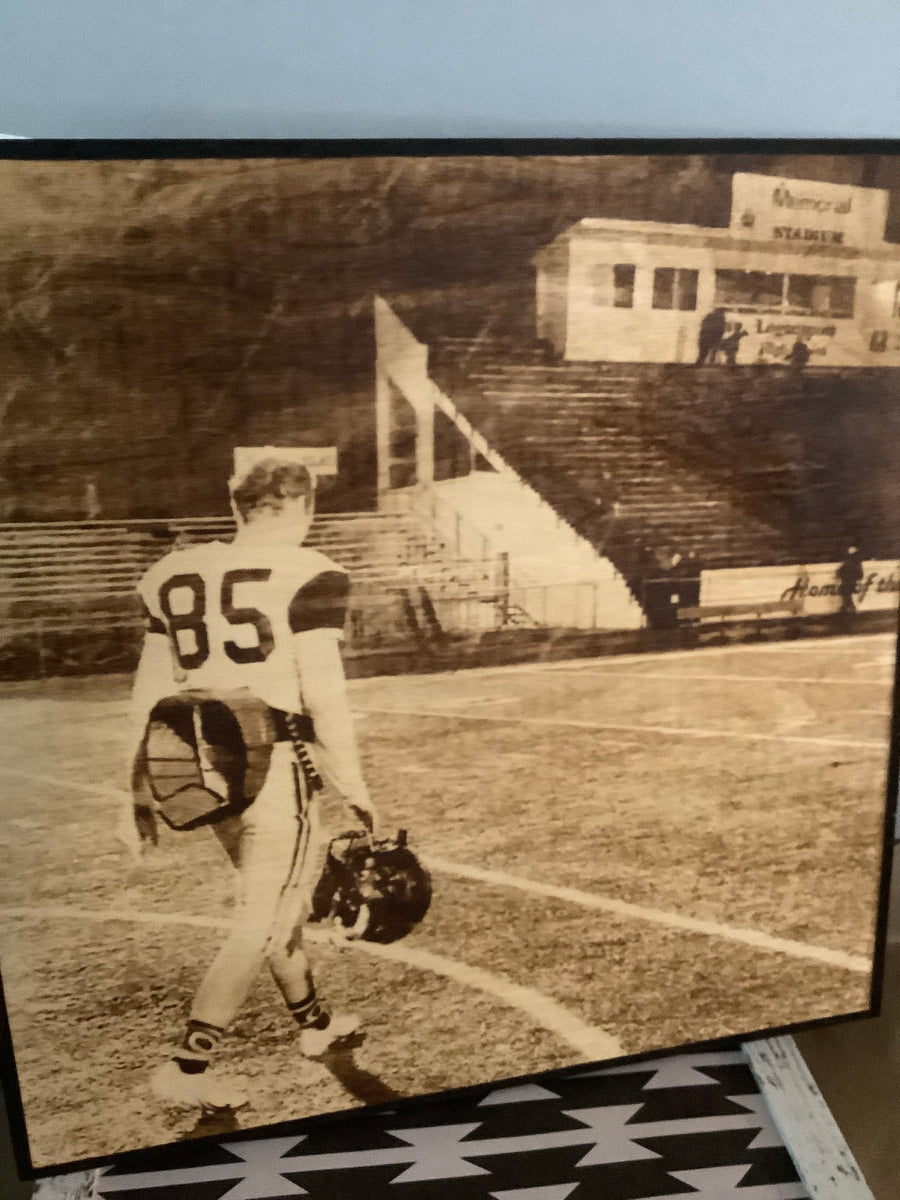 Wood Burnt Photo *Size 16x16* - 